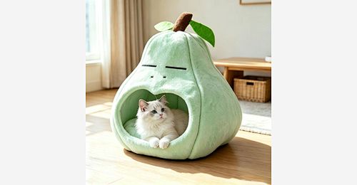 Fruit Shaped Cat Cave Bed – OEM Removable Cover Washable Pet Sofa - Model MJ-PET014 | Mingjin Bean Bag China