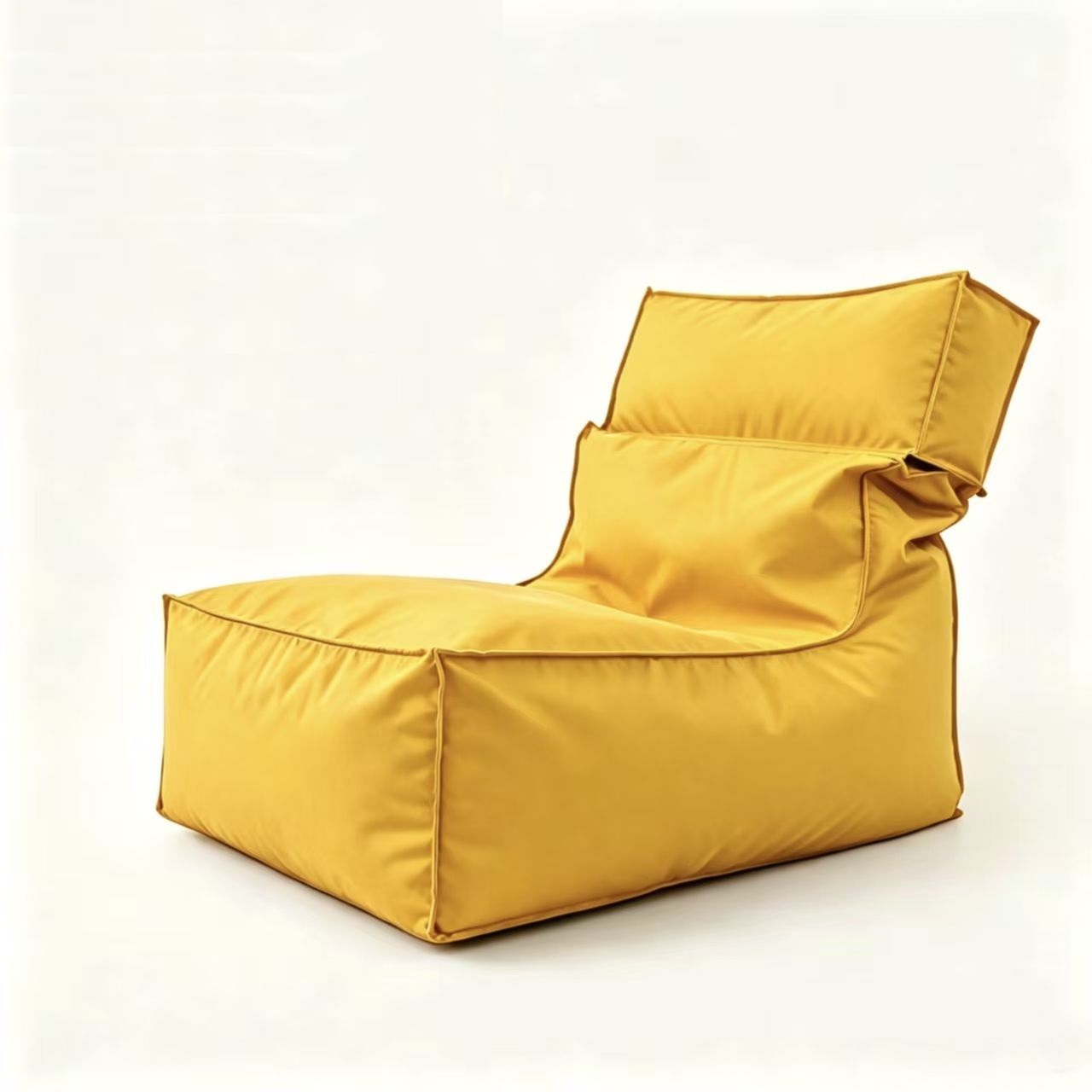 Beach Bean Bag Chair - Yellow - Folded Beach Bean Bag Chair Manufacturer & China Factory