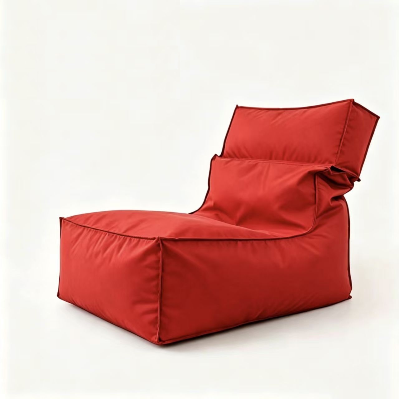 Beach Foldable Bean Bag - Red - Folded Beach Bean Bag Chair Manufacturer & China Factory