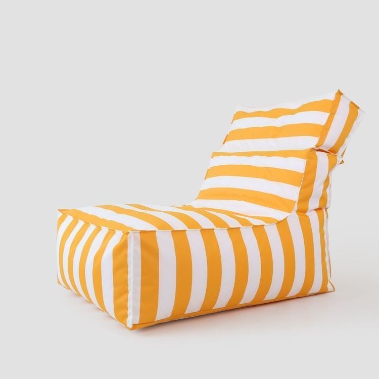 Beige Folded Beach Bean Bag Chair - Folded Beach Bean Bag Chair Manufacturer & China Factory