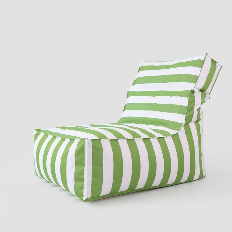 Green Folded Beach Bean Bag Chair - Folded Beach Bean Bag Chair Manufacturer & China Factory