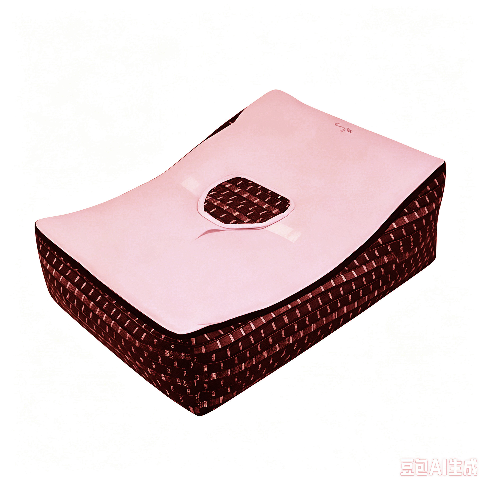 Blush Baby Bean Bag Sofa detail 1