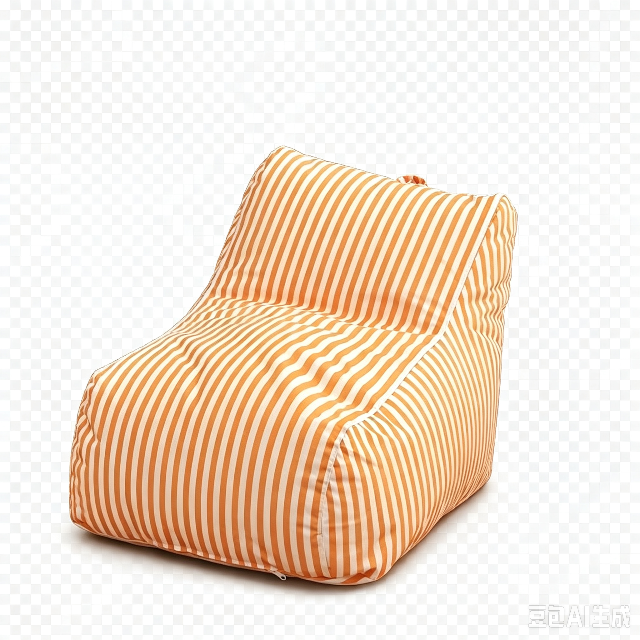 Children Stripe Bean Bag Chair No.7 detail 1