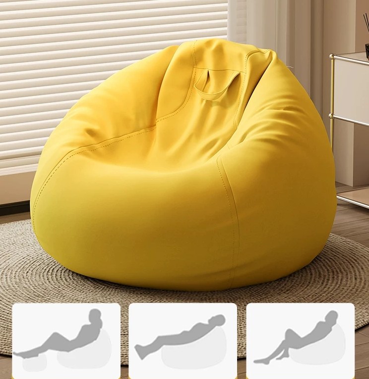 Tear Drop Bean Bag Chair Cover