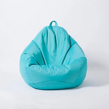 Powder Blue Tear Drop Bean Bag - Bean Bag Chair Cover Manufacturer & China Factory