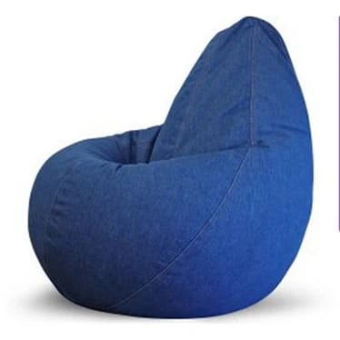 Washable Lazy Bean Bag Chair Cover